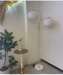 150 x 40 Cm Modern LED Floor Lamp With Natural Feather